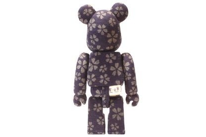 Indigo Dyed Sakura Be@rbrick (Bearbrick) - Exclusive Japanese Design